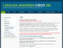 Tablet Screenshot of cisco.zsl.gda.pl