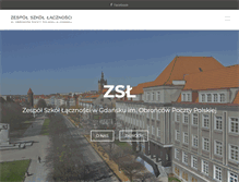 Tablet Screenshot of maslak.zsl.gda.pl